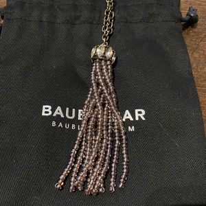 Baublebar beaded tassel necklace
